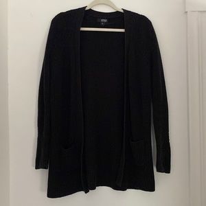Black cardigan